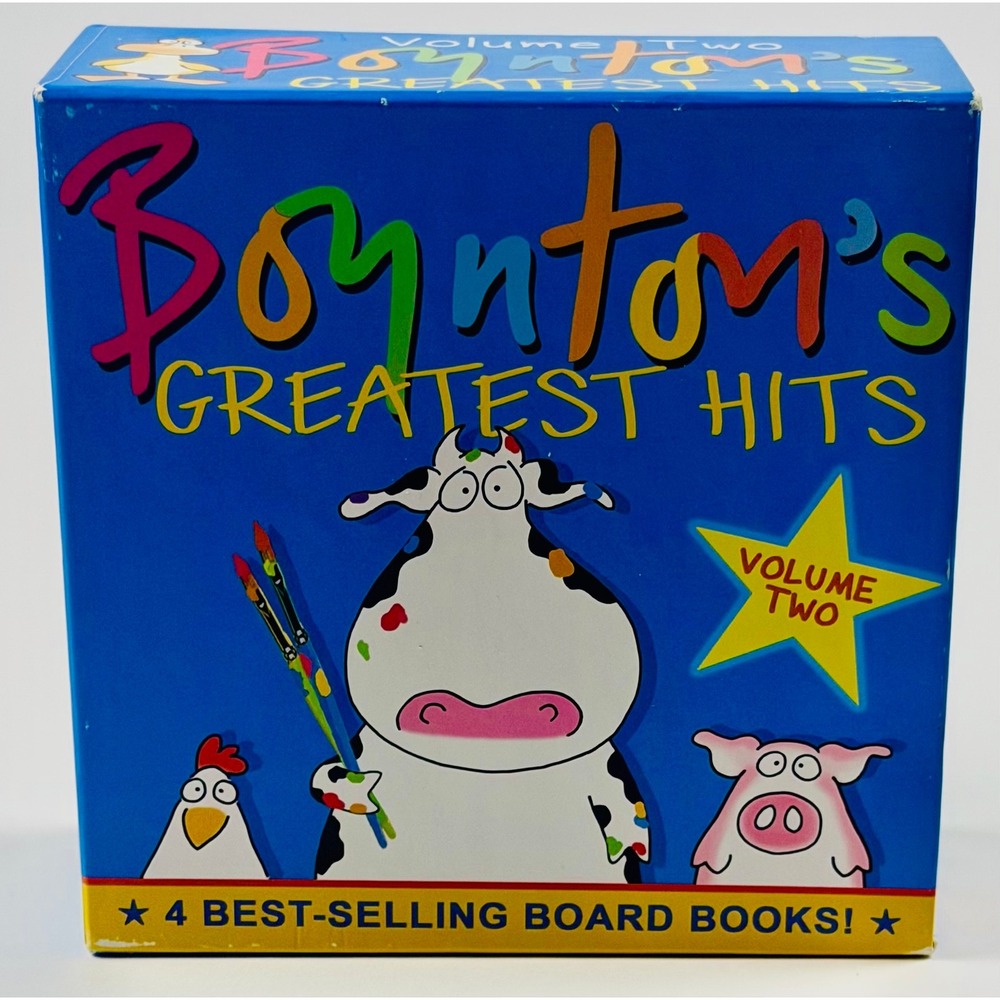 Sandra Boynton Greatest Hits Volume 2 Board Book Set
